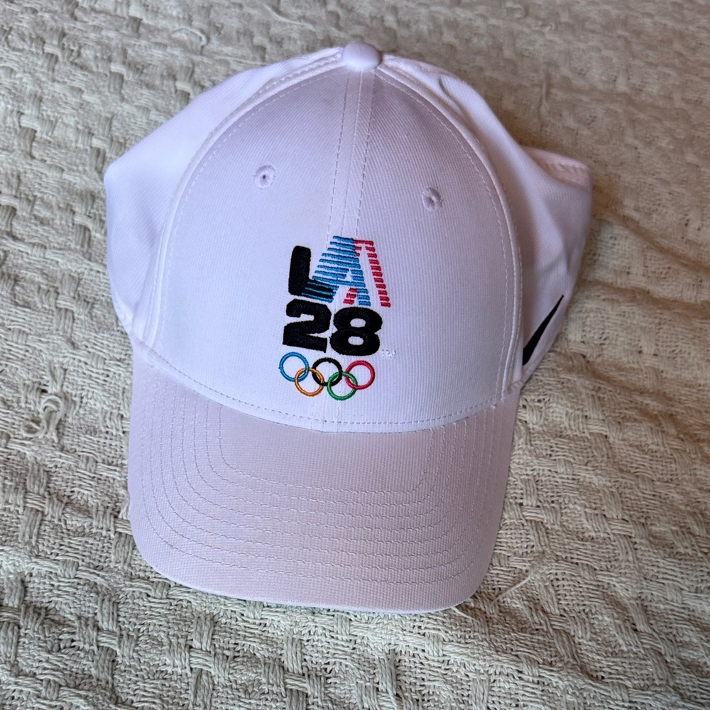 Nike White LA 28 Olympics Hat